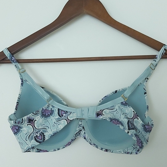 NWT Soma Embraceable Full Coverage Lightly Padded Bra Floral Size 32D - Picture 2 of 5